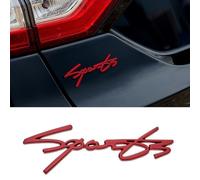 Car Metal Sticker,3D Metal Sports Sticker,Car Decoration Accessories,for Mini Countryman One/Cooper/Cooper S,Red 1 Piece