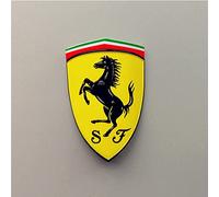 Car Metal Sticker For Ferrari Portofino SF90 Roma F8 812 458 296 430 F12 Car Side Emblem Window Decal Stickers Exterior Styling Decoration Auto Accessories