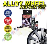 Car Micro Silver Metallic Alloy Wheel Refurbishment Repair Touch-Up Kit Ideal for Scuffs and Kerb Damage for FORD FIESTA