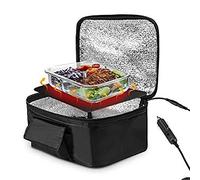 Car Microwave Oven, Car Food Warmer Portable Oven Mini Car Microwave 12V Electric Oven Fast Heating Picnic Box Heated Large Electric Lunch Box for Travel Camping Food Cooking