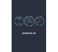 car mileage log: 100 page for record vehicle auto mileage logbook car usages tracker auto journal notebook log book for car expense taxes or business size 6x9 inches (vol:5)