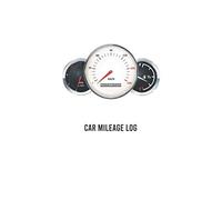 car mileage log: 100 page for record vehicle auto mileage logbook car usages tracker auto journal notebook log book for car expense taxes or business size 6x9 inches (vol:2)