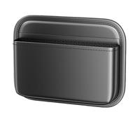 Car Mini Side Pocket - 20.5x5x15cm Leather Pouch, Console Side Organizer, Small Bag, Multi-Compartment Holder | Portable Bag For Phone Keys Sunglasses Wallet Keeping Interior Neat Organized Driving