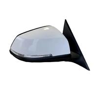 Car Mirror Assembly Rearview Mirror Assembly For 3 Series F30 2011 2012 2013 2014 2015 2016 2017 2018 Accessories(White R)