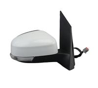 Car Mirror Assembly Rearview Mirror Assembly For Focus Mk2 2008 2009 2010 2011 Accessories(R white)