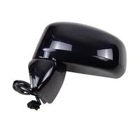 Car Mirror Assembly Rearview Mirror Assembly For Nissan For Tiida 2005 2006 2007 2008 2009 2010(Black L,5Wire)