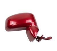 Car Mirror Assembly Rearview Mirror Assembly For Nissan For Tiida 2005 2006 2007 2008 2009 2010(Red R,3 Wire)