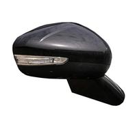 Car Mirror Assembly Rearview Side Mirror Assembly For Citroen C4 II 2010 2011 2012 2013 2014 2015 2016(Black R,B)