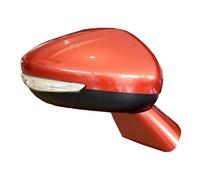 Car Mirror Assembly Rearview Side Mirror Assembly For Citroen C4 II 2010 2011 2012 2013 2014 2015 2016(Orange R,B)