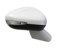 Car Mirror Assembly Rearview Side Mirror Assembly For Citroen C4 II 2010 2011 2012 2013 2014 2015 2016(White R,B)