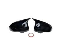 Car Mirror Caps For Toyota For Mark For Camry For Prius IQ EQ EV Car Rearview Side Mirror Cover Wing Cap Exterior Door Rear View Case Trim(Add-on Type Black)