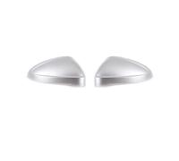 Car Mirror Case 2pcs Matte Chrome Wing Mirror Caps For 2017 A4 A5 B9 For Allroad For Quattro S4 S5 Side Mirror Covers Silver 2018 2019 2020-2023 Car Side Mirror Cover(A)