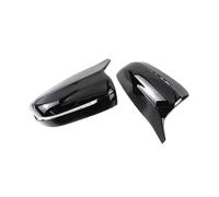 Car Mirror Case for 3 4 5 7 8-Series G20 G21 G28 G11 G12 Carbon Fiber Exterior Side Rearview Mirror Cover Trim G14 G15 G16 G30 G31 G38 G22 Car Side Mirror Cover(LHD-Black)