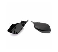 Car Mirror Case for 5 6 Series E60 E61 E63 E64 Side Rearview Mirror Cover 2003-2010 M Style Mirror Cover E60 Carbon Fiber Bright Black Car Side Mirror Cover(Bright black-2pcs)