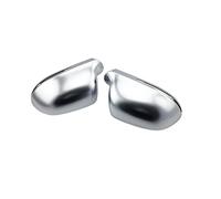 Car Mirror Case For A4 B8 09-12 A3 A5 A6 Q3 Car Mirror Cover Matte Chrome Silver Rearview Mirror Cover Protection Cap Car Styling Car Side Mirror Cover