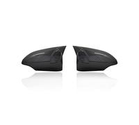 Car Mirror Case For CHR 2017-2020 Car Accessories ABS 2pcs Carbon Fiber Texture Style Wing Side Rearview Mirror Cover Trim Cap Car Side Mirror Cover(Black)
