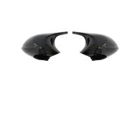 Car Mirror Case for E90 E91 E92 E93 E81 E87 E82 E88 3 1 Series M Replacement Rearview Side Mirror Covers Cap Accessories Carbon Fiber Gloss Car Side Mirror Cover(A)