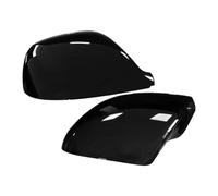 Car Mirror Case Pair Gloss Black Wing Mirror Cover Caps Left+Right For T6 For Transporter 2015-2019 Car Side Mirror Cover