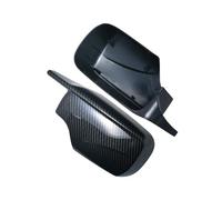 Car Mirror Case Replacement for E46 316i 318i 318d 320d 320i 325i 328i 330d 330i Carbon Fiber Pattern Black Side Mirror Cover Caps 1998-2005 Car Side Mirror Cover(Carbon Fiber Look)