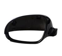 Car Mirror Cover Cap For Skoda For Superb I MK1 B5 For Type 3U 2002-2008 Rearview Wing Side Mirror Cover Mirrors Cap Housing(Glossy Black Left)