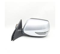 Car Mirror Cover fits for Subaru fits for Outback fits for Legacy B4 2010 2011 Car Exterior Outside Wing Door Side Rearview Mirror Assembly Assy 9Pins (Color : Unpainted right)(Silver Left Side)