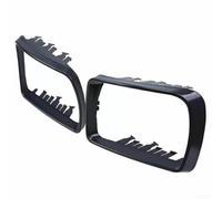 Car Mirror Cover Set for BMW X5 E53 00-06 No for modification | OE curved design, exact fitment, no stick-on needed, black finish, includes left and right caps