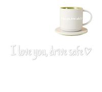 Car Mirror Decal, Interior Decor, 4inch Premium Vinyl Material with Easy Application Feature, Rearview Mirror Decals for SUV, Pickups, Scooters, Dashboard, Phone, Cup, Laptop, Window, Highway, Night,
