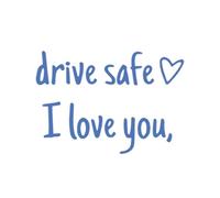 Car Mirror Decal, Interior Decor, 4inch Premium Vinyl Material with Easy Application Feature, Rearview Mirror Decals for SUV, Pickups, Scooters, Dashboard, Phone, Cup, Laptop, Window, Highway, Night,