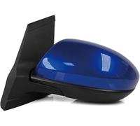 car mirror For Mazda 2 DE 2007-2014 Car Exterior Door Rearview Side Mirror Assembly(Blue,L)