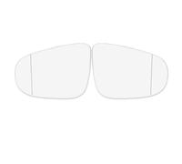 Car Mirror Glass Compatible With For Golf For GTI 6 MK6 2009-2012 Electronic Heating And Blind Spot Assist Wide-angle Lens(1 pair of lenses)