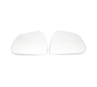 car mirror glass Compatible With Tesla For Model 3 Wide-Angle Car Large Vision Rearview Mirror Heating Replacement Anti Glare Dazzle Reversing Glass Lens(1 right and 1 Left)