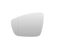 Car Mirror Glass Compatible With VW For Polo 2010 2011 2012 2013 2014 2015 2016 2017 6R0857521, 6R0857522 Door Side Wing Mirror Glass Rearview Wide Angle Convex Heated(1pc Left)