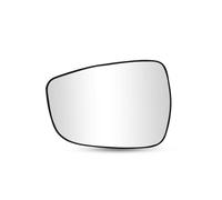 Car Mirror Glass For Hyundai For Accent 2011-2017 Left Right Heated Door Side Rearview Mirror Lens Glass With Black Plated Wing Mirror Glass(1pc Left)