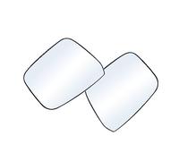 Car Mirror Glass Lens Car Exterior Mirror Glass for Navara D40 2007-2013 2010 2011 2012 for Pathfinder R51 Car Left Right Hand Door Side Wing Mirror Glass W/Plate Clip On LHS RHS Parts