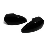 Car Mirror Housing Compatible With For Kuga For Escape For EcoSport 2013-2018 Car Rearview Side Mirror Housing Cover For Wing Cap Exterior Door Case(Black A)