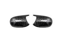 Car Mirror Housing Fits for E90 E91 2005-2007 E92 E93 2006-2009 M3 Style 2xMirror Cover E90 Car Side Door Rearview Side Mirror Cover Cap E80 E81 E87 Rearview Mirror Cover(E)(N)