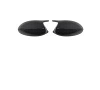 Car Mirror Housing Fits for E90 E91 2005-2007 E92 E93 2006-2009 M3 Style 2xMirror Cover E90 Car Side Door Rearview Side Mirror Cover Cap E80 E81 E87 Rearview Mirror Cover(E)(E)