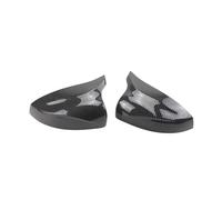 Car Mirror Housing Side Mirror Cover Caps Shell Case Fits for A3 S3 8V RS3 2013-2019 2x Carbon Fiber Style Horn Shape Car Rear View Door Wing Rearview Mirror Cover(Carbon Fiber Look)(Carbon Fiber