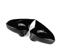 Car Mirror Trim Cover Compatible With Seat For Exeo For 3R 2008-2010 2011 2012 2013 Car Rearview Side Mirror Cover Cap Door Housing Shell Trim ABS Carbon/Black Carbon fiber
