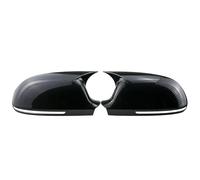 Car Mirrors For A3 For A4 B8 For A5 A6L A8L RS6 S8 For Q3 Rearview Side Mirror Cover Trim Carbon Fiber Look Rearview Mirror Cover(Carbon)