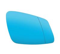 Car Mirrors Glass For F02 F07 F10 F18 E60 For 5 Series For 7 Series Blue Wing Mirror Glass Self-Adhesive Blind Spot Left Right Side Replacement(Right)