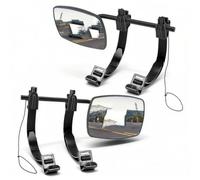 Car Mirrors Replacement Covers Car Towing Mirror | Universal Caravan Trailer Tow Dual Mirror Extension Strap Rear View Side Spot Blind