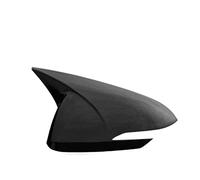 Car Mirrors Replacement Covers For Hyundai For Elantra AD 2016-2020 Carbon Fiber Car Rear View Mirror Cover Side Door Mirror Shell Decoration Trim Mirror Covers Caps(Black-Left)(Black-Left)