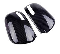 Car Mirrors Replacement Covers For Mitsubishi For Outlander For PHEV 2017 2018 2019 Carbon Fiber Style Side Mirrors Rearview Trim Cover Wing Mirror Caps