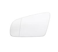 Car Mirrors Replacement Wing Mirror Glass For A3 For S3 For A4 For S4 For A6 2002-2008 Left Right Door Side Heated Wing Mirror Glass Rearview White Blue 8E0857535E 8E0857536E(Left White)