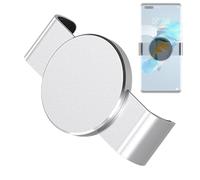 Car Mobile Phone Card - Metal Clamp Magnetic Clip, Strong Fixing Phone, Compatible Device Holder Mounts | Powerful Magnetic Holder Con Fixing