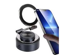 Car Mobile Phone Holder, Magnetic Dashboard Cell Mount, Secure Smartphone Bracket, Strong Suction Cup Base, Hands-Fr Ee Viewing Support, Black, 1PC For Navigation, Vlogging, Calling & Daily Commuting