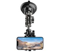 Car Mobile Phone Holder - Strong Suction Base, Universal Dashboard Holder, Anti-Shake Holder, Adjustable 360 Rotation, Hands-Free Grip | Telefonic Holder