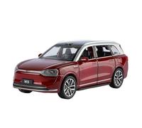 car model 1:32 for AITO M9 SUV Alloy Energy Car Model Diecasts Metal Luxy Vehicles Battery not included(Red)