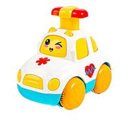 Car Model Baby Toy Cars Educational Pull Back Toys for Toddlers Ideal for Boys 1 to 3 Years and Experience (White, One Size)